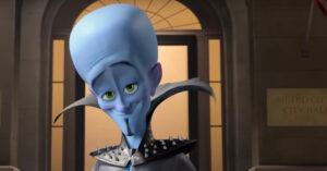 Cropped still from Megamind vs. the Doom Syndicate (2024)