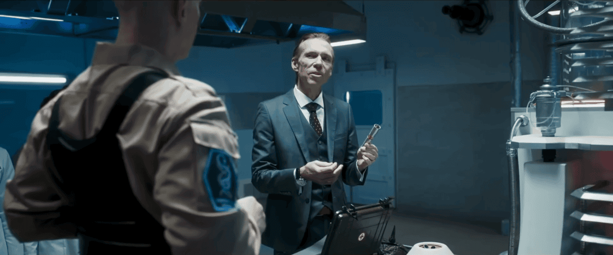 Altered trailer still