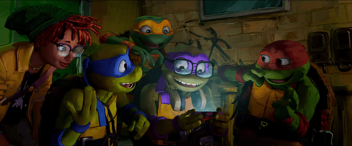 Teenage Mutant Ninja Turtles: Mutant Mayhem trailer still