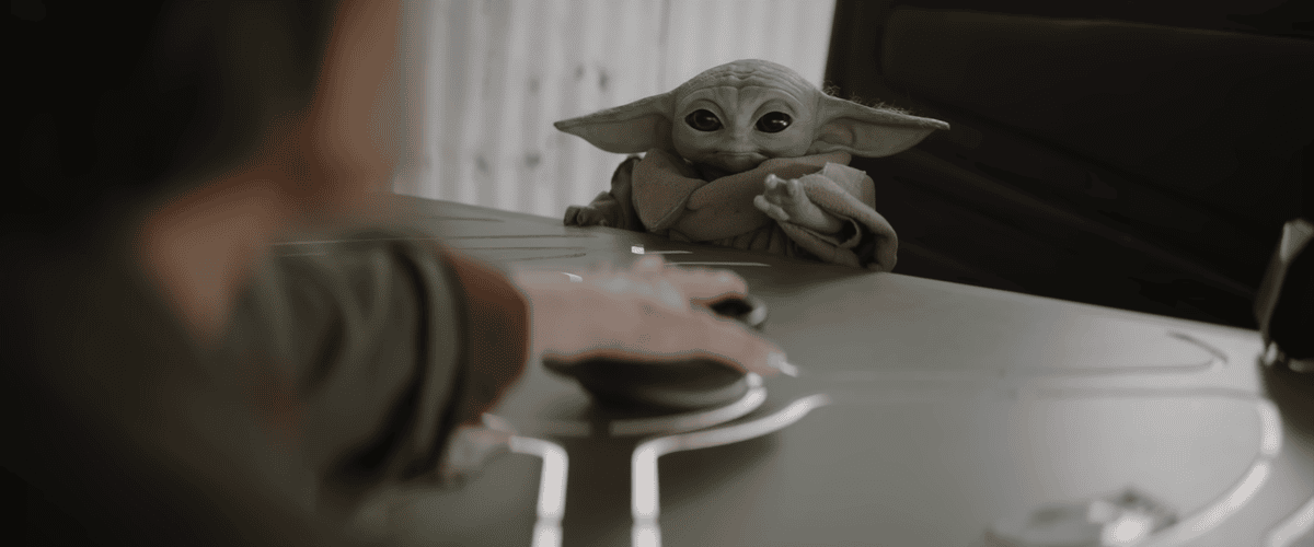 The Mandalorian and Grogu trailer still