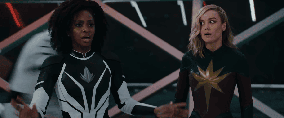 The Marvels trailer still