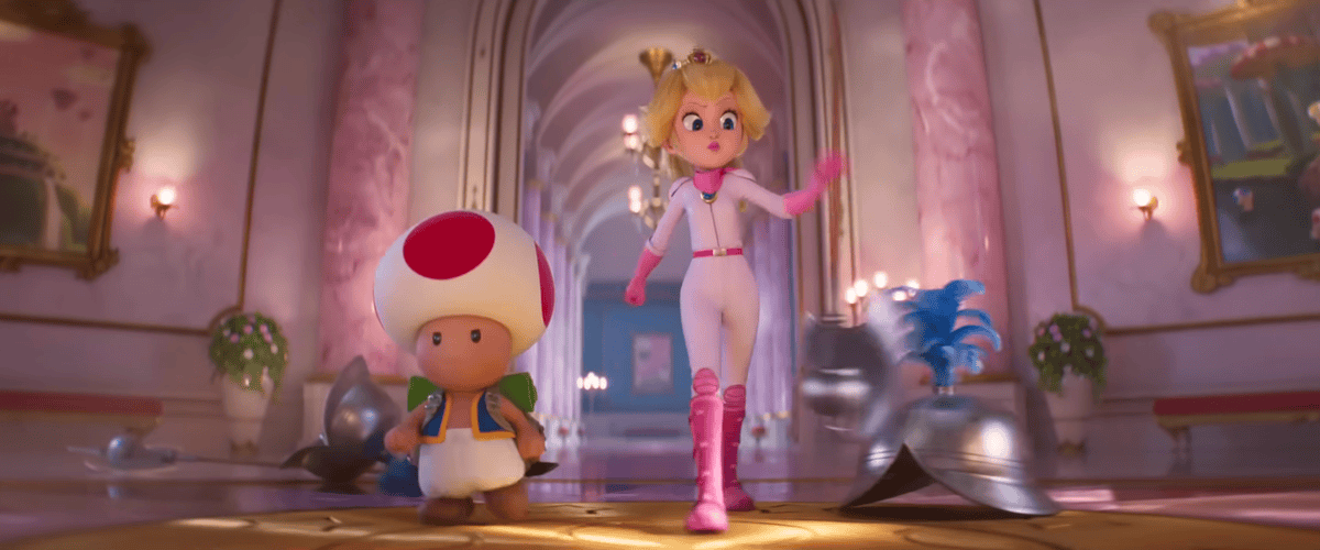 The Super Mario Bros. Movie trailer still
